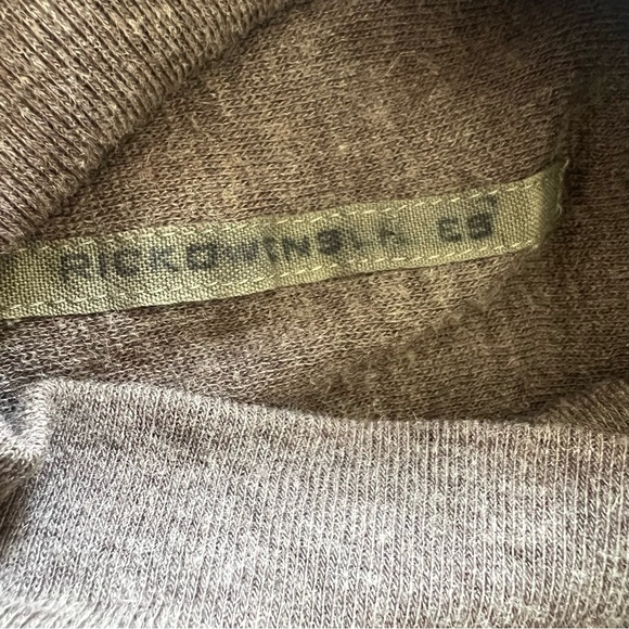 Rick Owen’s Lilies Brown Short Sleeve sweater - Picture 8 of 8